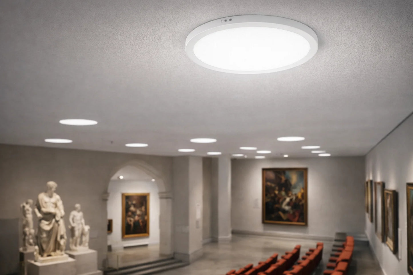 CT-5273 Sıvaüstü LED Panel Yuvarlak 30W