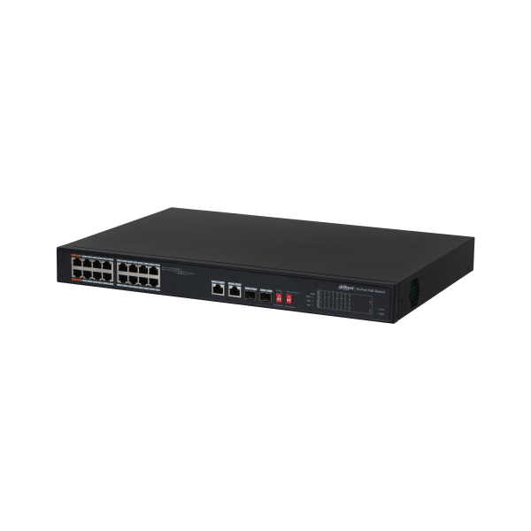 Dahua PFS3016-16ET-135 16 Port PoE 135W Yonetilemez Fast Ethernet Switch