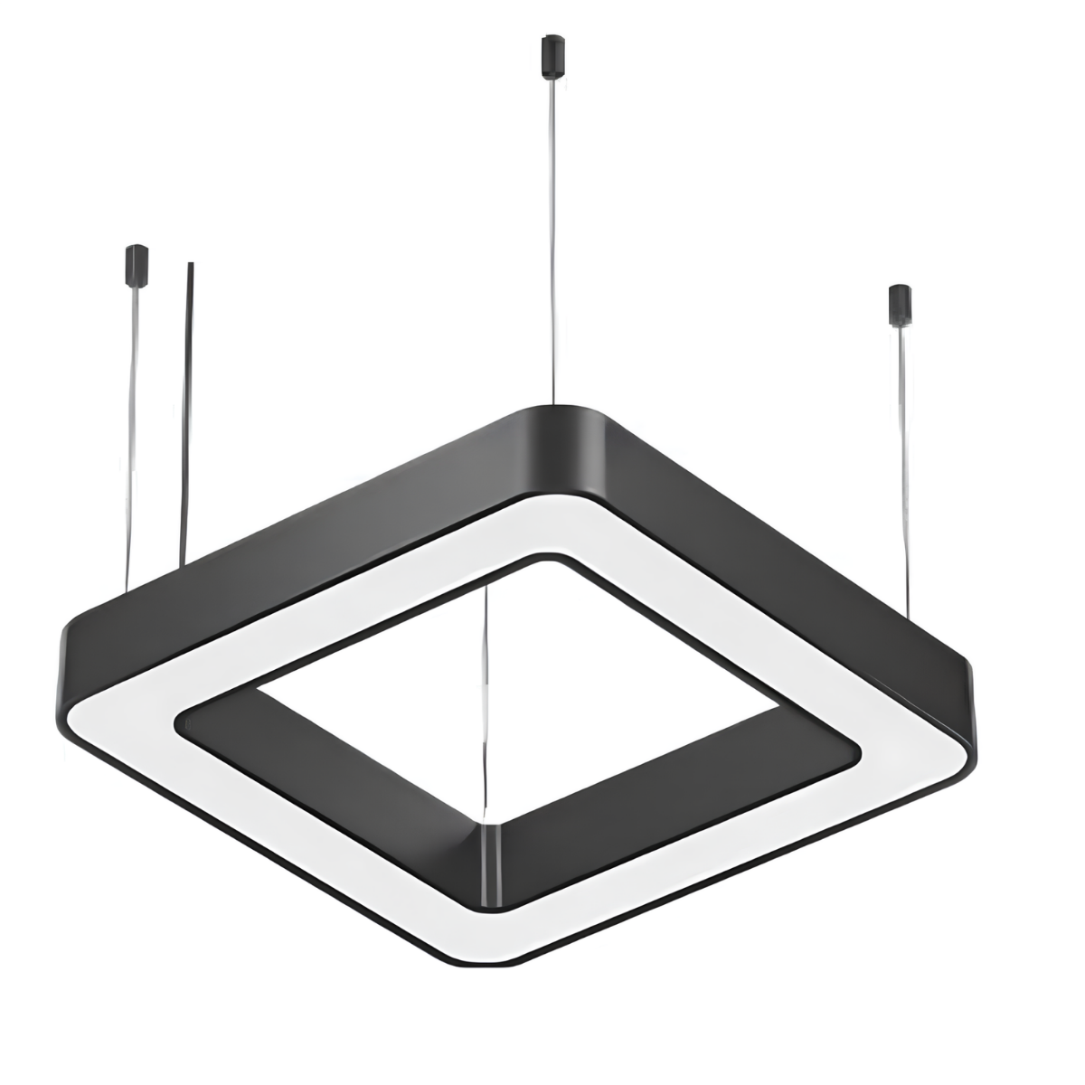 Oval Kare Simit Linear Aydınlatma Modern Led Avize Lineer Armatür