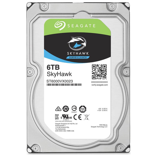 SEAGATE 6 TB SKYHAWK 7/24 GÜVENLİK DİSKİ