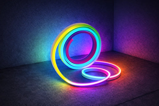 12V RGB Neon LED IP44 - Metre