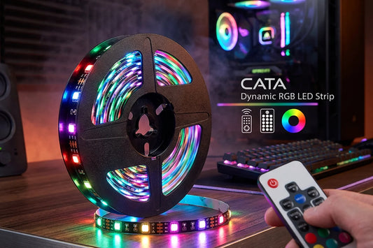 CT-4566 USB RGB Serit LED Set 3mt - Koli (100 Adet)