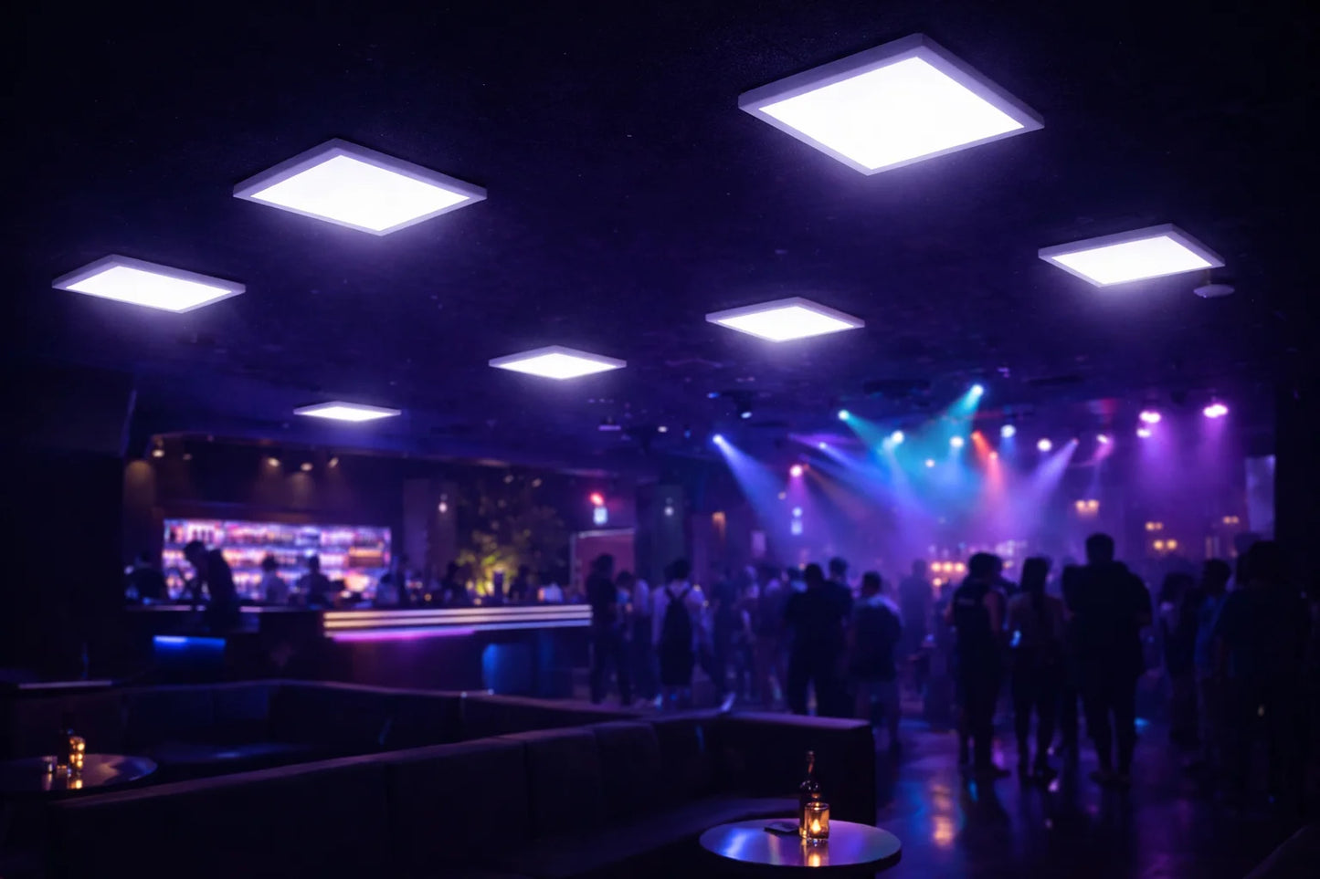 CT-5234 Sıvaüstü LED Panel Kare 18W Beyaz