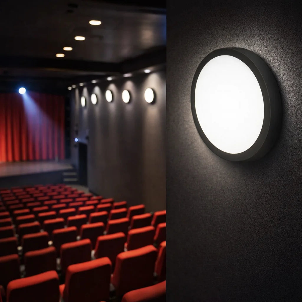 CT-5238 Sıvaüstü LED Panel 30W Siyah Kasa