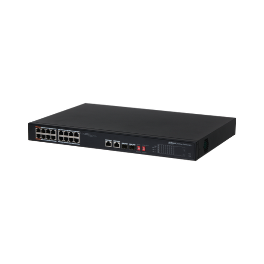 Dahua PFS3016-16ET-135 16 Port PoE 135W Yonetilemez Fast Ethernet Switch