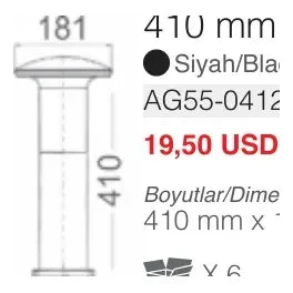 ACK Bahçe Armatürü – AG55-04121 ürün görseli