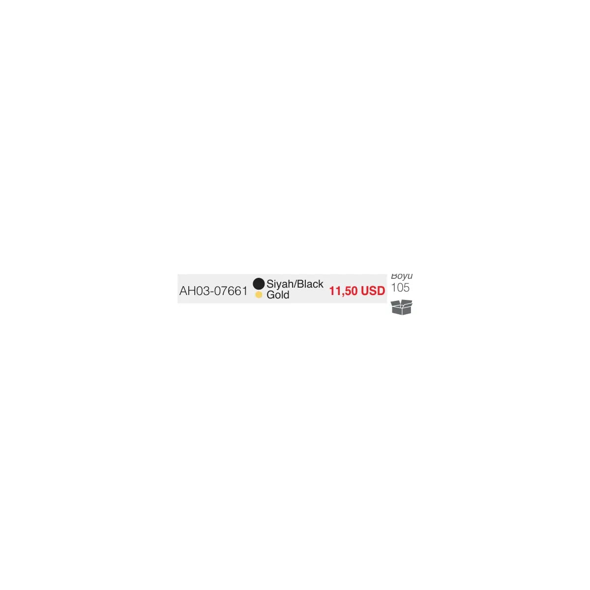 [Ölçü çizimi] ACK Gold – AH03-07661 ölçü çizimi