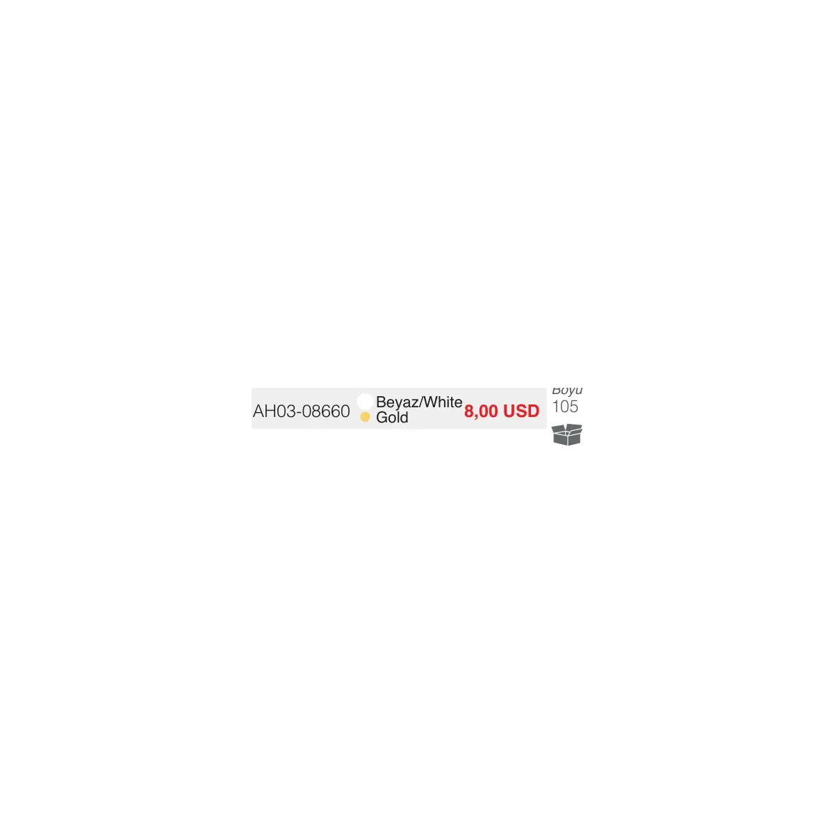[Ölçü çizimi] ACK Gold – AH03-08660 ölçü çizimi