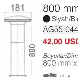 ACK Bahçe Armatürü – AG55-04421 ürün görseli