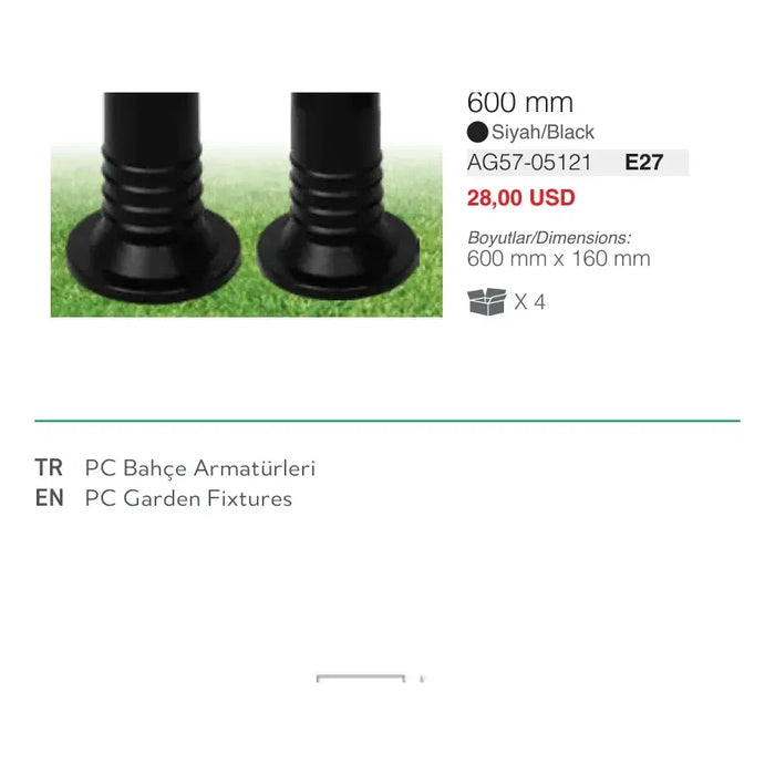 ACK Bahçe Armatürü – AG57-03021 ürün görseli