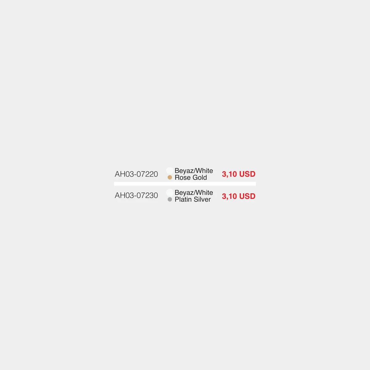 [Teknik çizim] ACK Spot Armatür – AH03-07220 teknik çizim