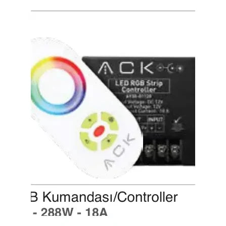 ACK RF RGB Kumandası/Controller – AY30-01120 ürün görseli