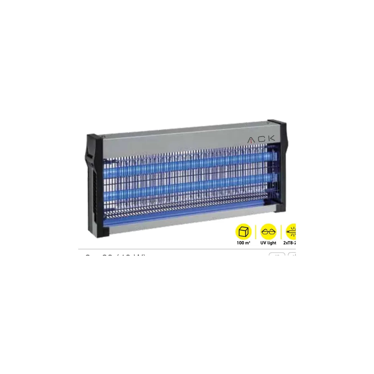 ACK UV light – AG45-04000 kullanım görseli
