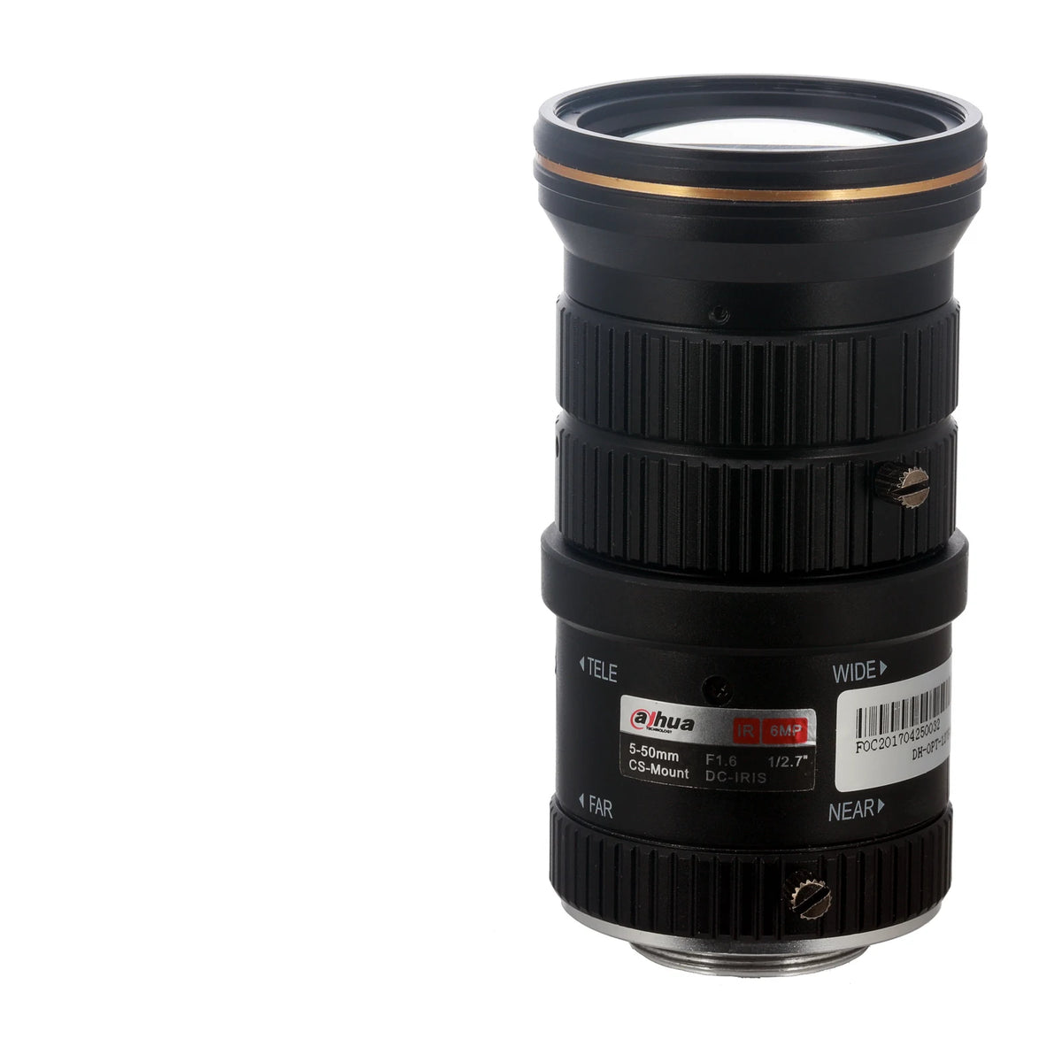 Dahua PFL0550-E6D “1/2.7 6 Megapiksel 5mm-50mm Lens ürün görseli