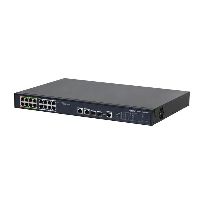 Dahua LR2218-16ET-240 18 Port PoE Switch (8 ePoE, 8 PoE, Yönetilebilir) ürün görseli
