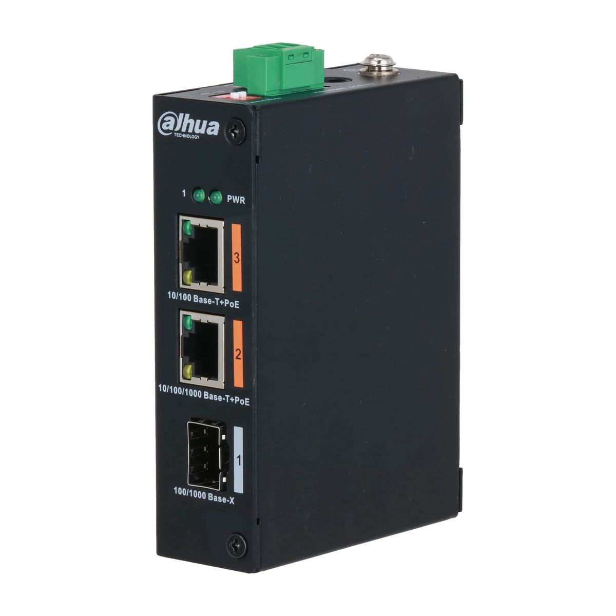 Dahua PFS3103-1GT1ET-60-V2 3 Port PoE Switch (2 PoE, Yönetilmeyen, Endüstriyel) ürün görseli