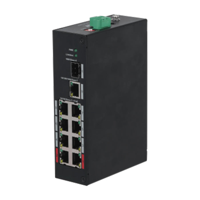 Dahua PFS3110-8ET-96 10 Port PoE Switch (8 PoE, Yönetilmeyen) ürün görseli