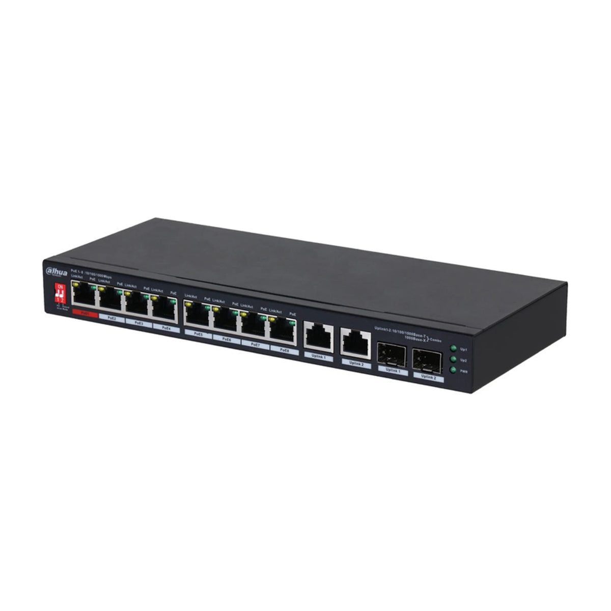 Dahua PFS3210-8GT2GF-96 8 port Gigabit PoE switch