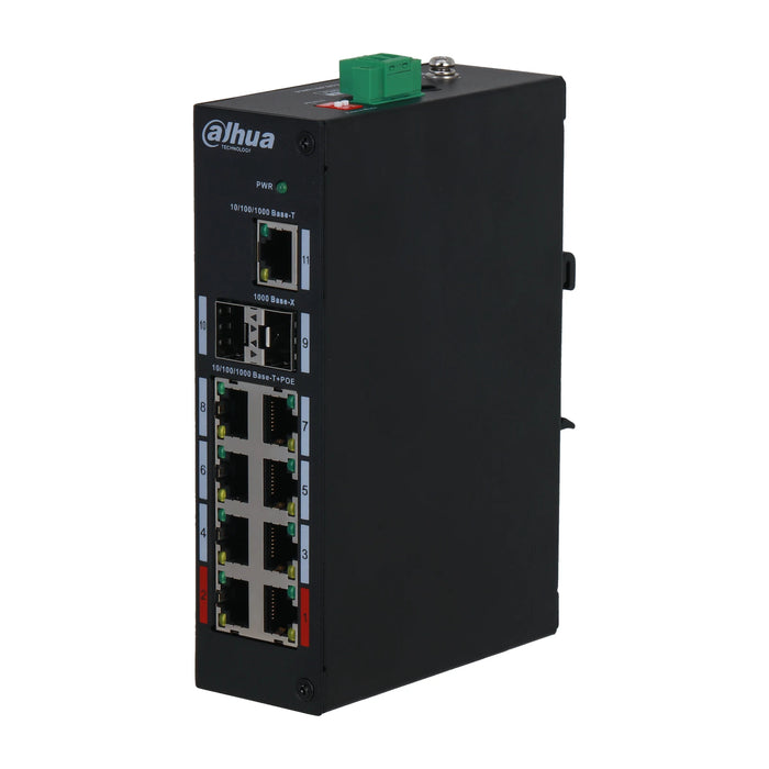 Dahua PFS3211-8GT-120-V2 11 Port PoE Switch (8 PoE, Yönetilmeyen) ürün görseli