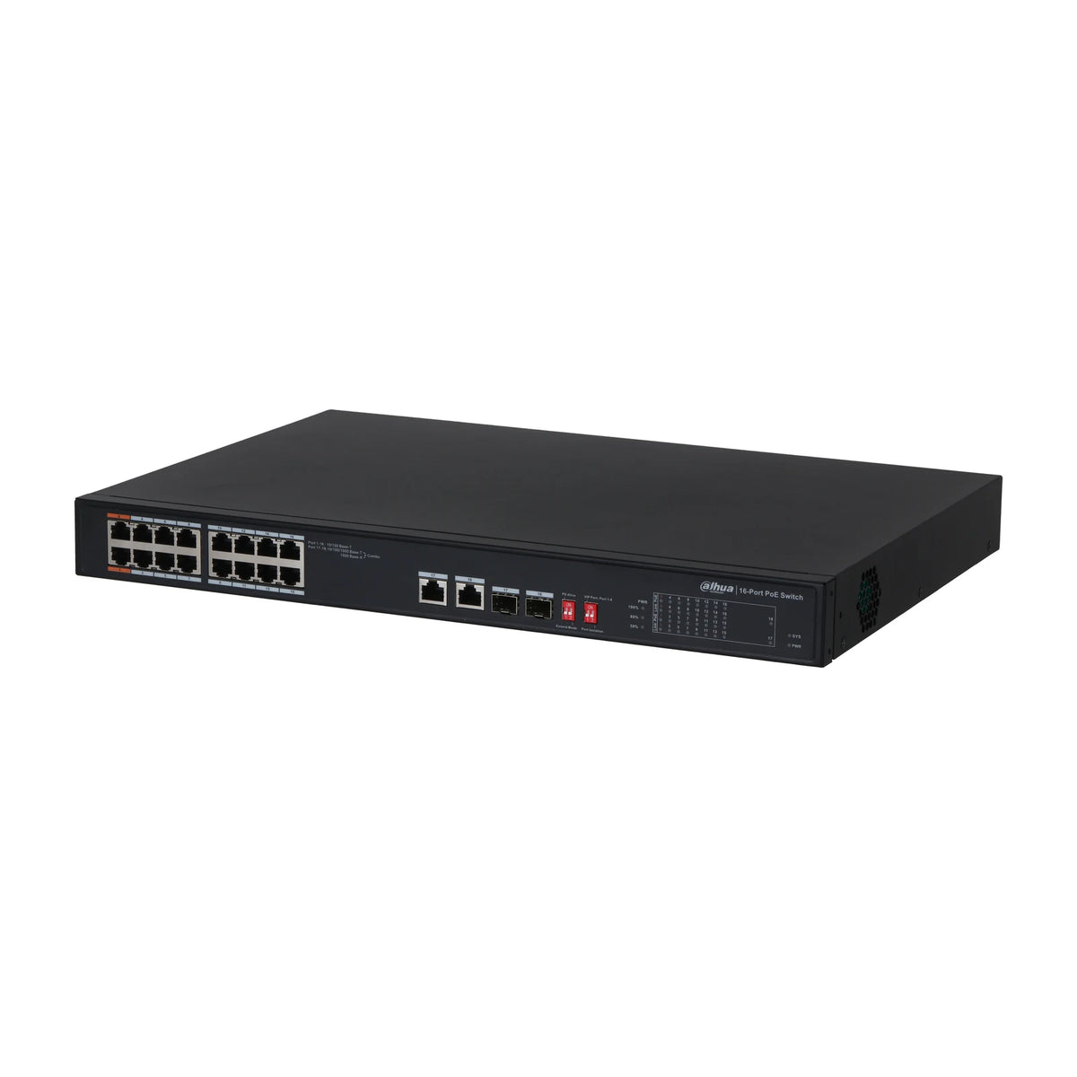 Dahua PFS3218-16ET-135 18 Port PoE Switch (16 PoE, Yönetilmeyen) ürün görseli