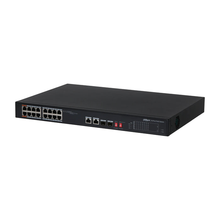 Dahua PFS3218-16ET-135 18 Port PoE Switch (16 PoE, Yönetilmeyen) ürün görseli