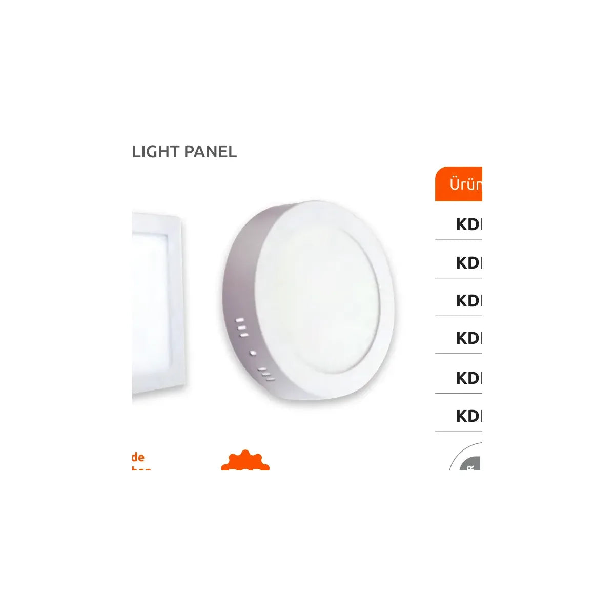 Kendal LED Panel – KDL050 ürün görseli