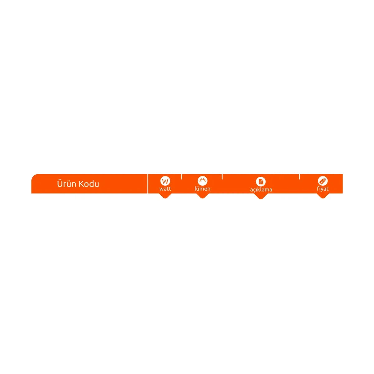 [Teknik çizim] Kendal Lineer/Bant Armatür – KSL1903 teknik çizim