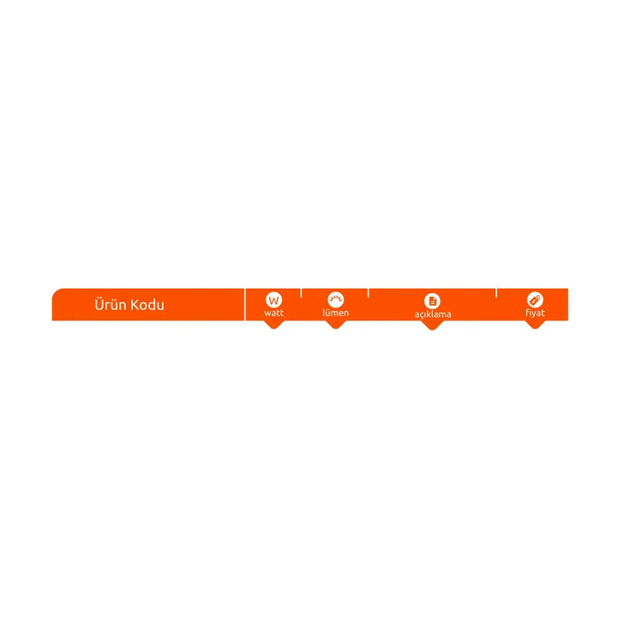 [Teknik çizim] Kendal Lineer/Bant Armatür – KSL1903 teknik çizim