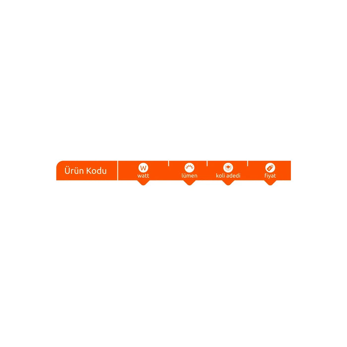 [Teknik çizim] Kendal LED Panel – KDL410 teknik çizim