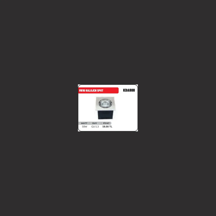 [Teknik çizim] Kendal Şerit LED – KDA711 teknik çizim