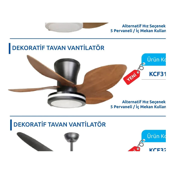 Kendal Fan/Vantilatör – KCF321 ürün görseli