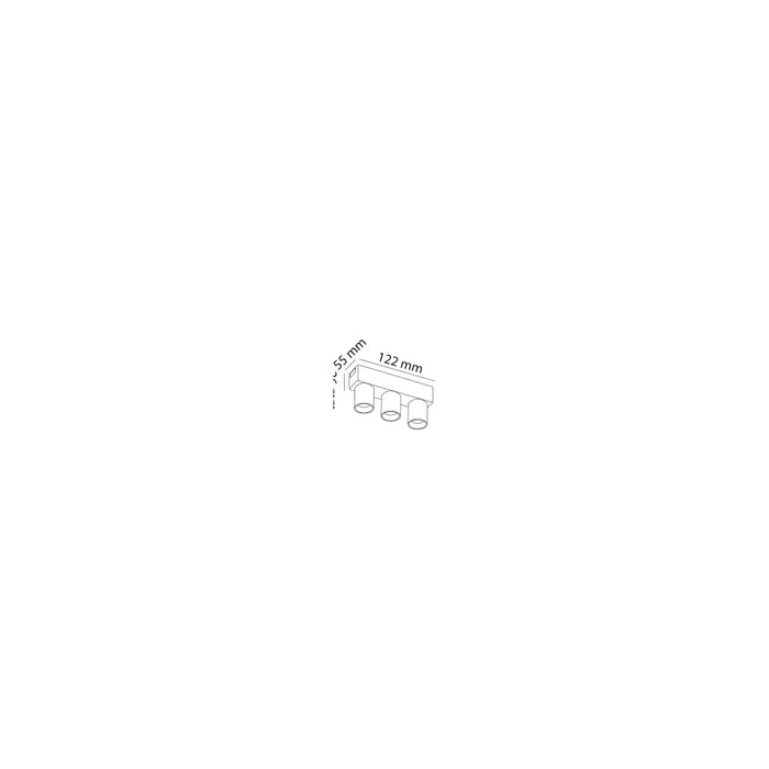 [Teknik çizim] MOLLED Ray Armatürü – MOL6067 teknik çizim
