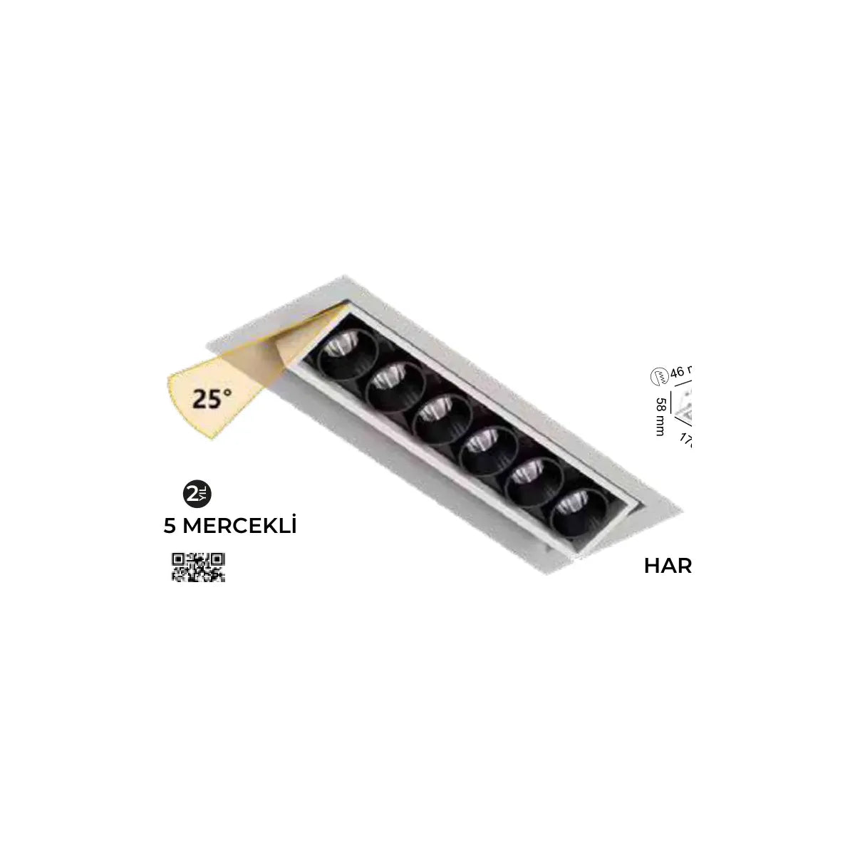 MOLLED Spot Armatür – MOL4090 ürün görseli