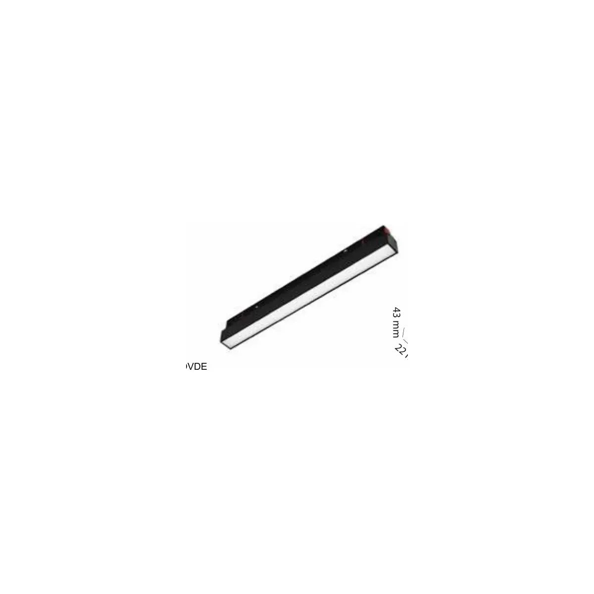 [Teknik çizim] MOLLED Ray Armatürü – MOL6025 teknik çizim