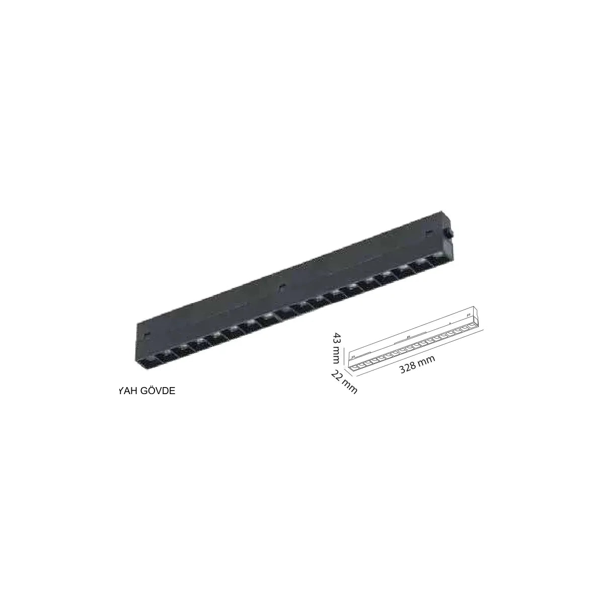 MOLLED Ray Armatürü – MOL6030 ürün görseli