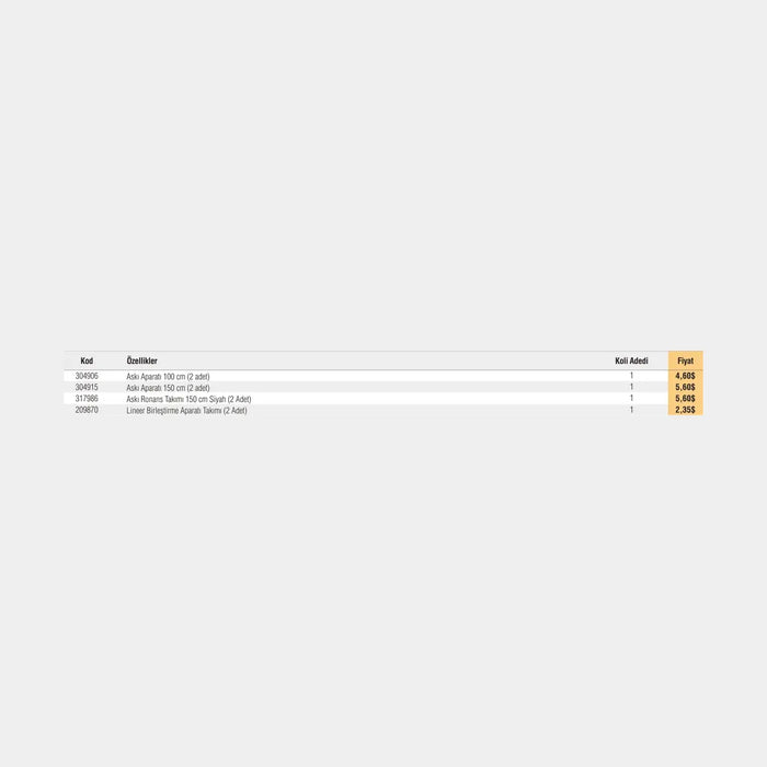 [Ölçü çizimi] Pelsan (mm)axbxc – 304906 ölçü çizimi