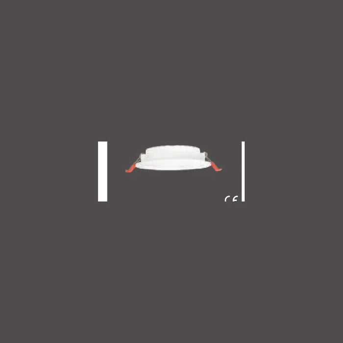 [Teknik çizim] Pelsan Downlight – 110335 teknik çizim