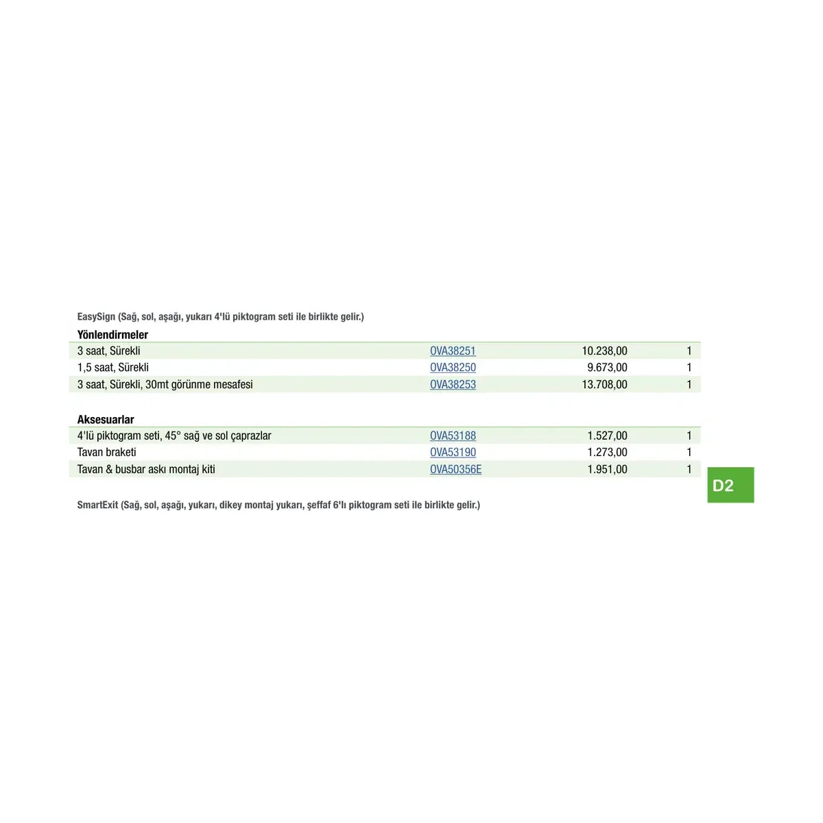 [Teknik çizim] Schneider Electric Acil Aydınlatma – OVA38253 teknik çizim