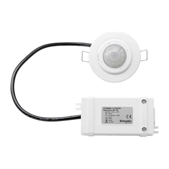 Schneider Electric CCT56P001 Hareket Dedektörü İç ortam Sıva altı hareket dedektörü, standart 360° ürün görseli