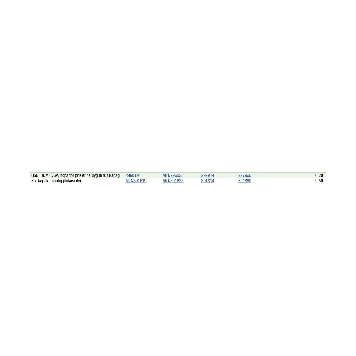 [Teknik çizim] Schneider Electric Kör kapak (montaj plakası ile) – MTN391619 teknik çizim