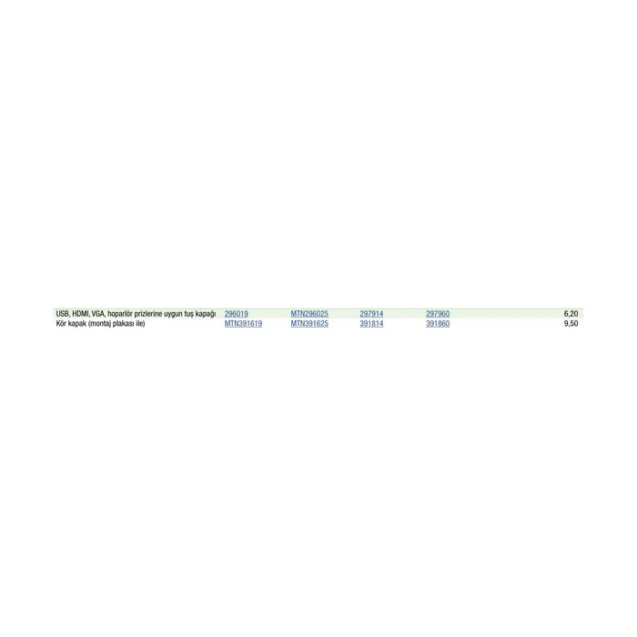 [Teknik çizim] Schneider Electric Kör kapak (montaj plakası ile) – MTN391619 teknik çizim