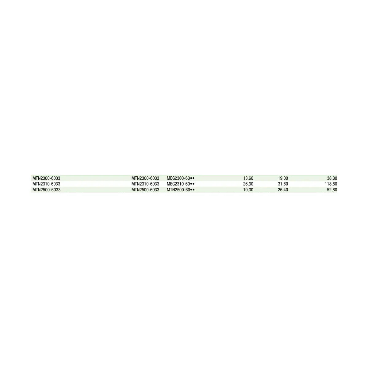 [Teknik çizim] Schneider Electric MEG2310-60•• – MTN2310-6033 teknik çizim