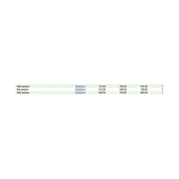 [Teknik çizim] Schneider Electric Tırnak + vida kiti (1'er adet) (sadece tekli zamak NU7002 ile uyumludur) – NU7892 tekn