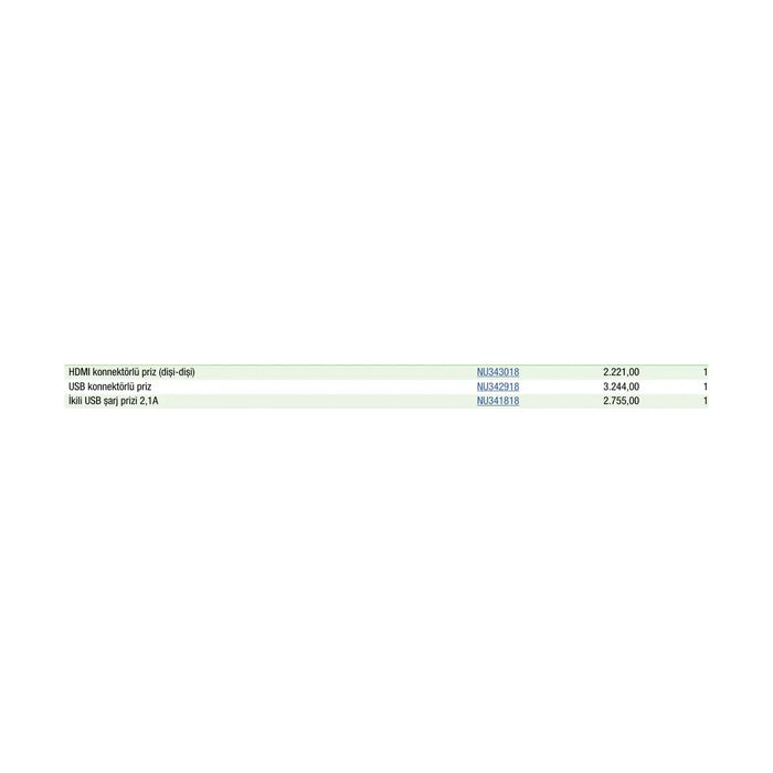 [Teknik çizim] Schneider Electric Anahtar/Priz – NU345018 teknik çizim