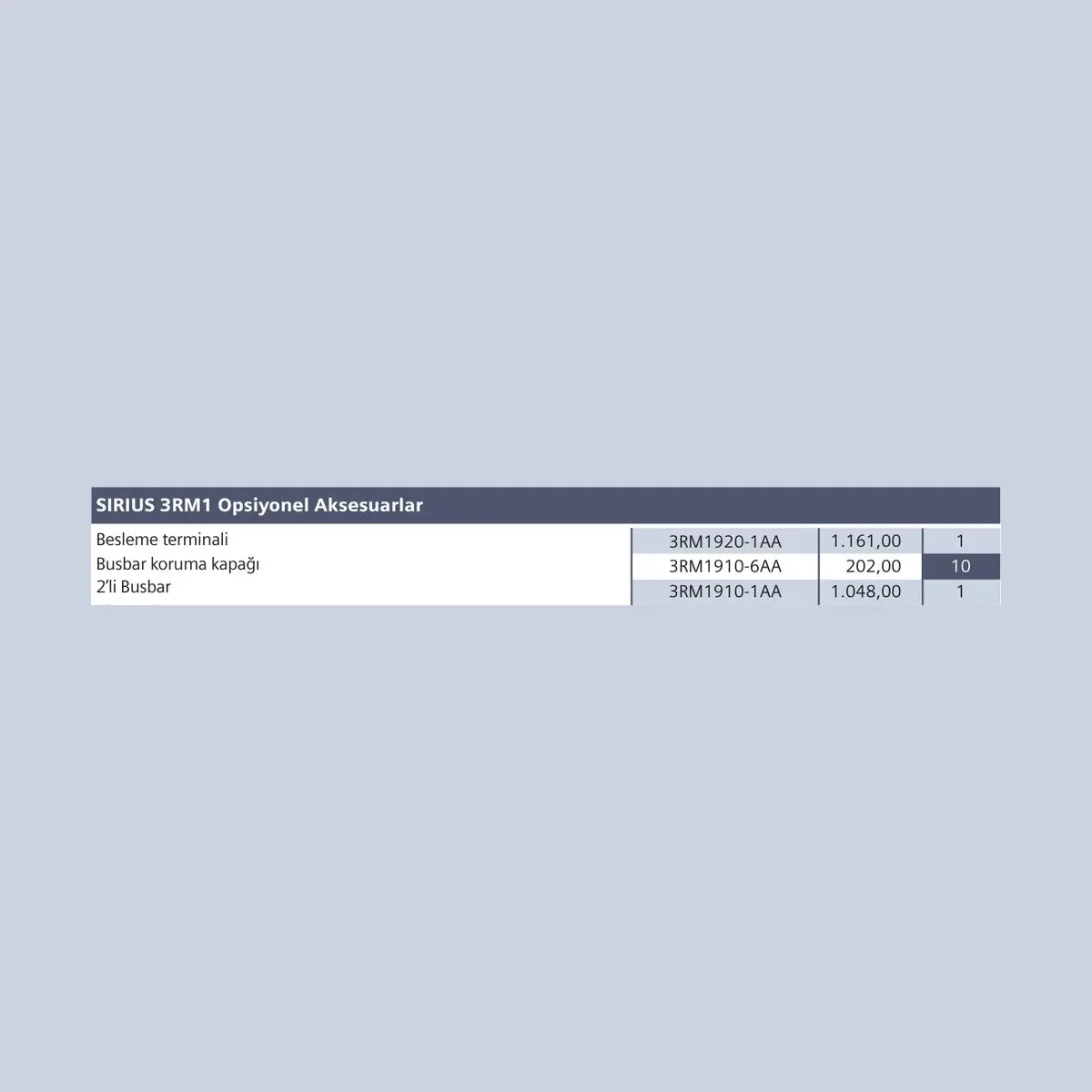 [Teknik çizim] Siemens Sokak Armatürü – 3RM1910-1BA teknik çizim