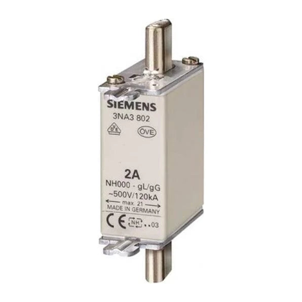 Siemens 3NA3802 Sigorta ürün görseli