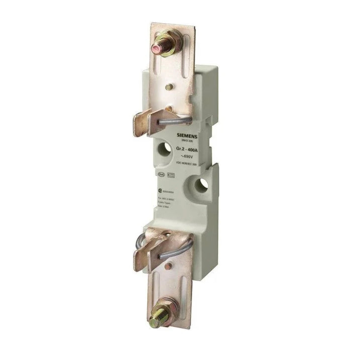 Siemens 3NH6330 Sigorta İlave ön yüzey bayrak göstergeli İzole edilmiş alt ve üst kapaklı ürün görseli