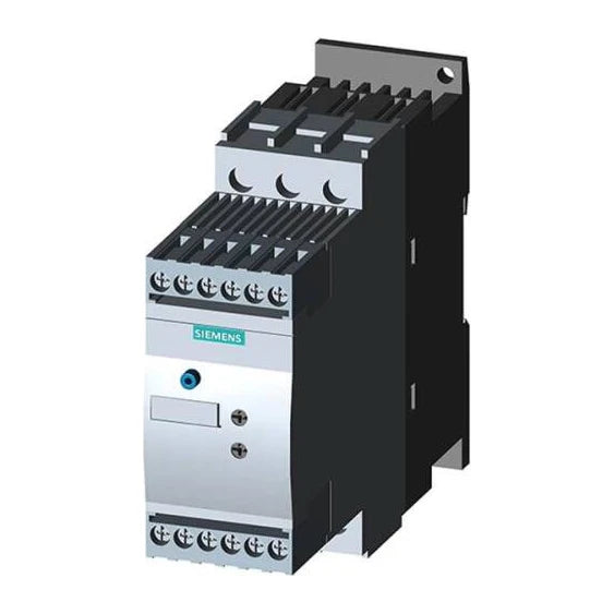 Siemens 3RW3028-1BB14 1 N0 ihbar kontağı • Entegre edilmiş by-pass ürün görseli