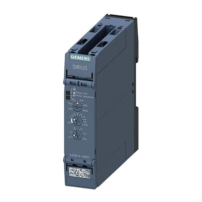 Siemens 3UG5514-1BR20 Kumanda Ürünü Otomatik Reset, analog ayarlama, %20 asimetriye duyarlı, 2CO ürün görseli