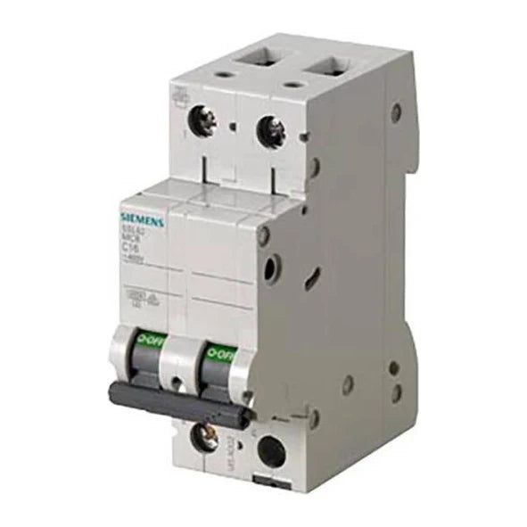 Siemens 5SL6201-7 Otomatik Sigorta 6 A C Tipi 6 kA 2 Kutuplu ürün görseli